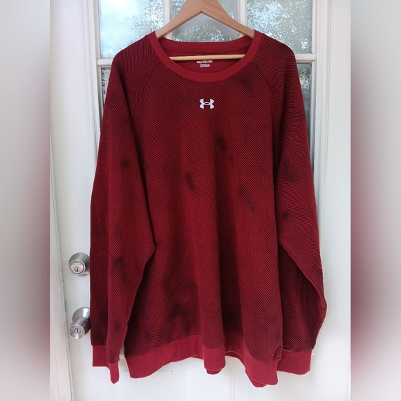 Under Armour Rival fleece printed crew size 4xl - Picture 2 of 5